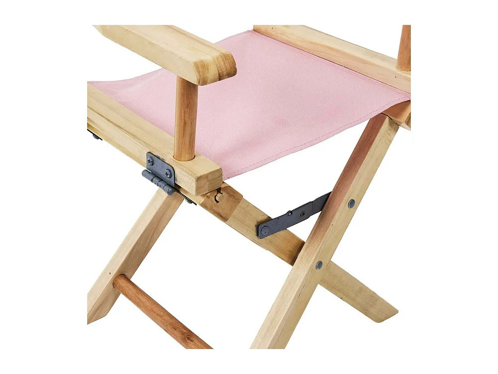 Chaise Directeur Enfant Rose