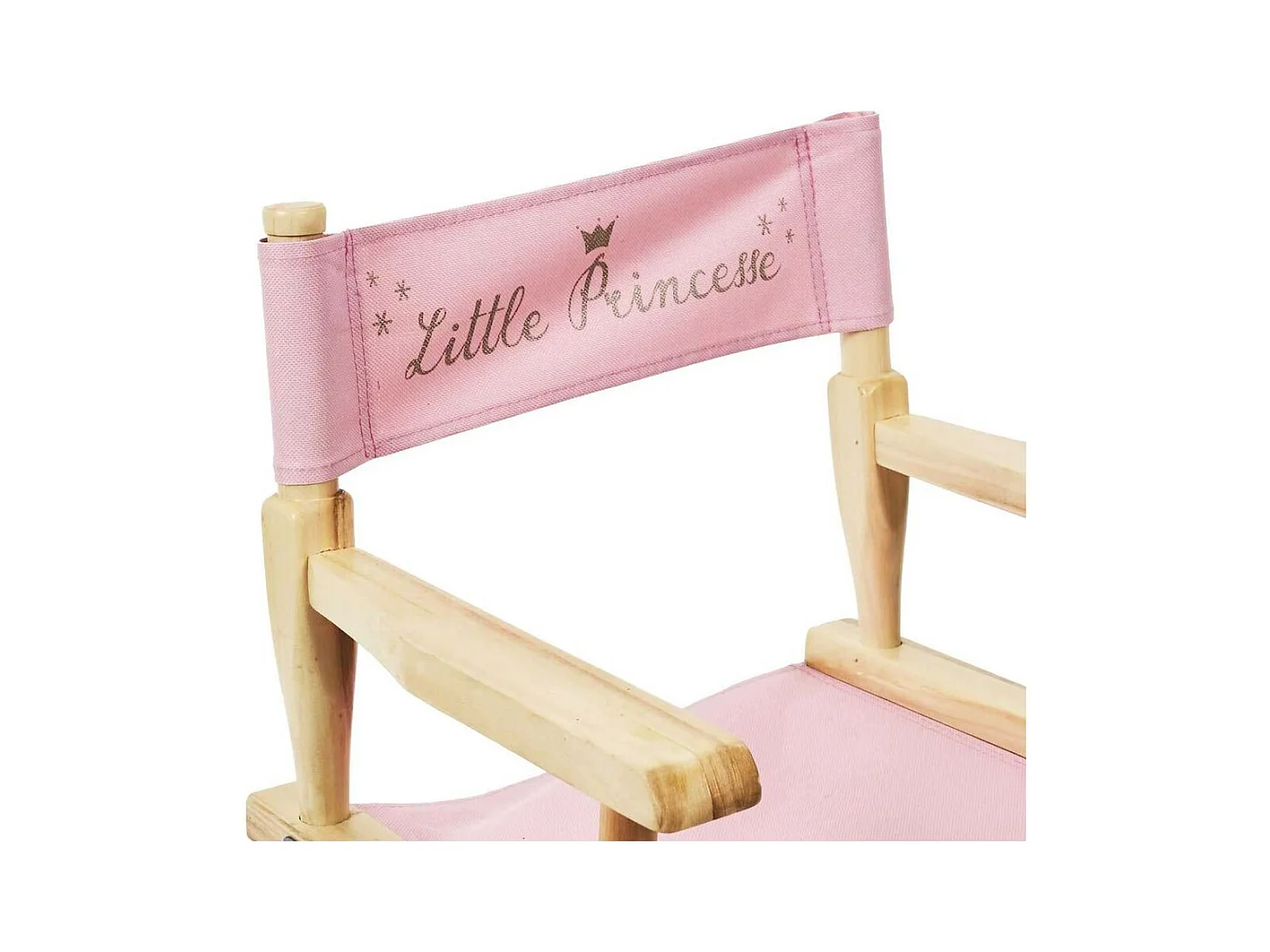 Chaise Directeur Enfant Rose