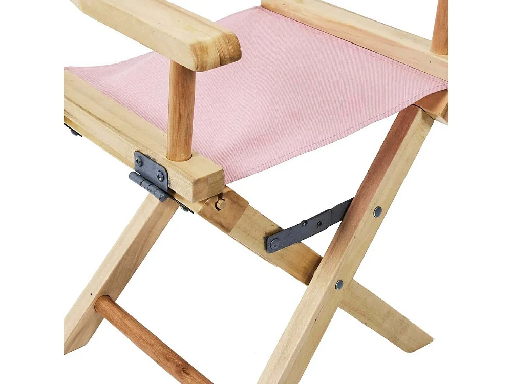 Chaise Directeur Enfant Rose