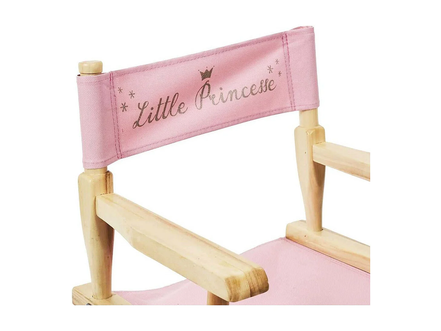 Chaise Directeur Enfant Rose