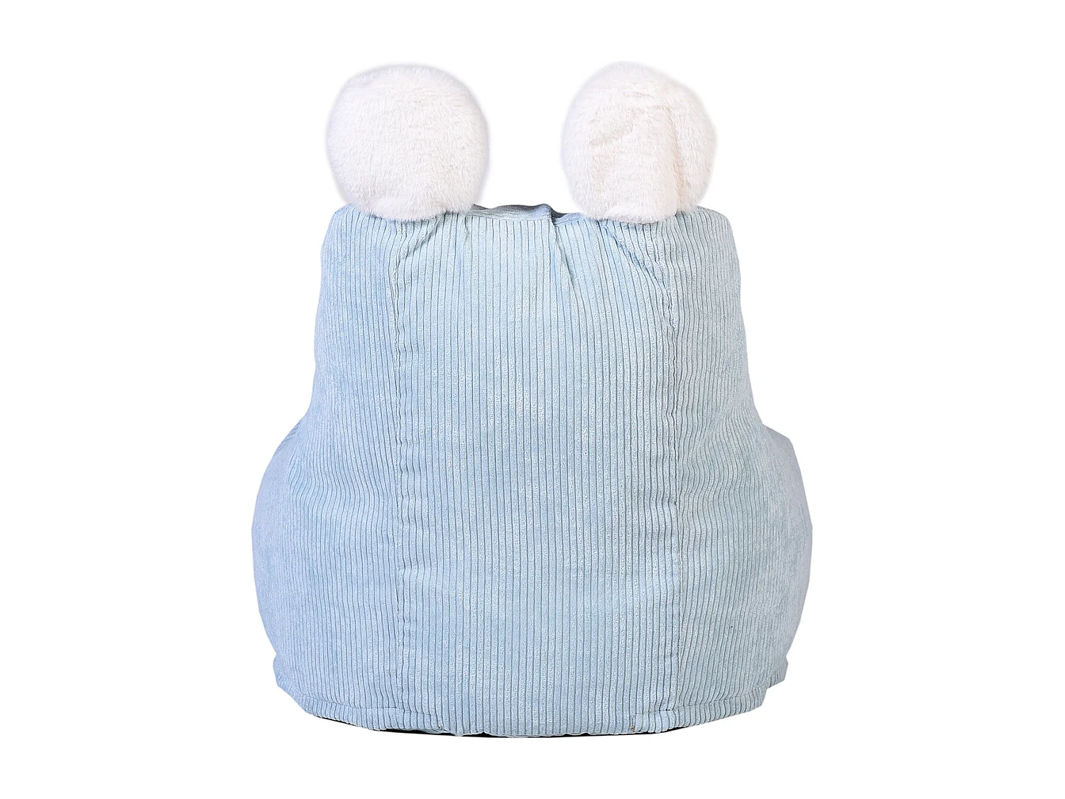 Fauteuil Poire Enfant Bleu Ted