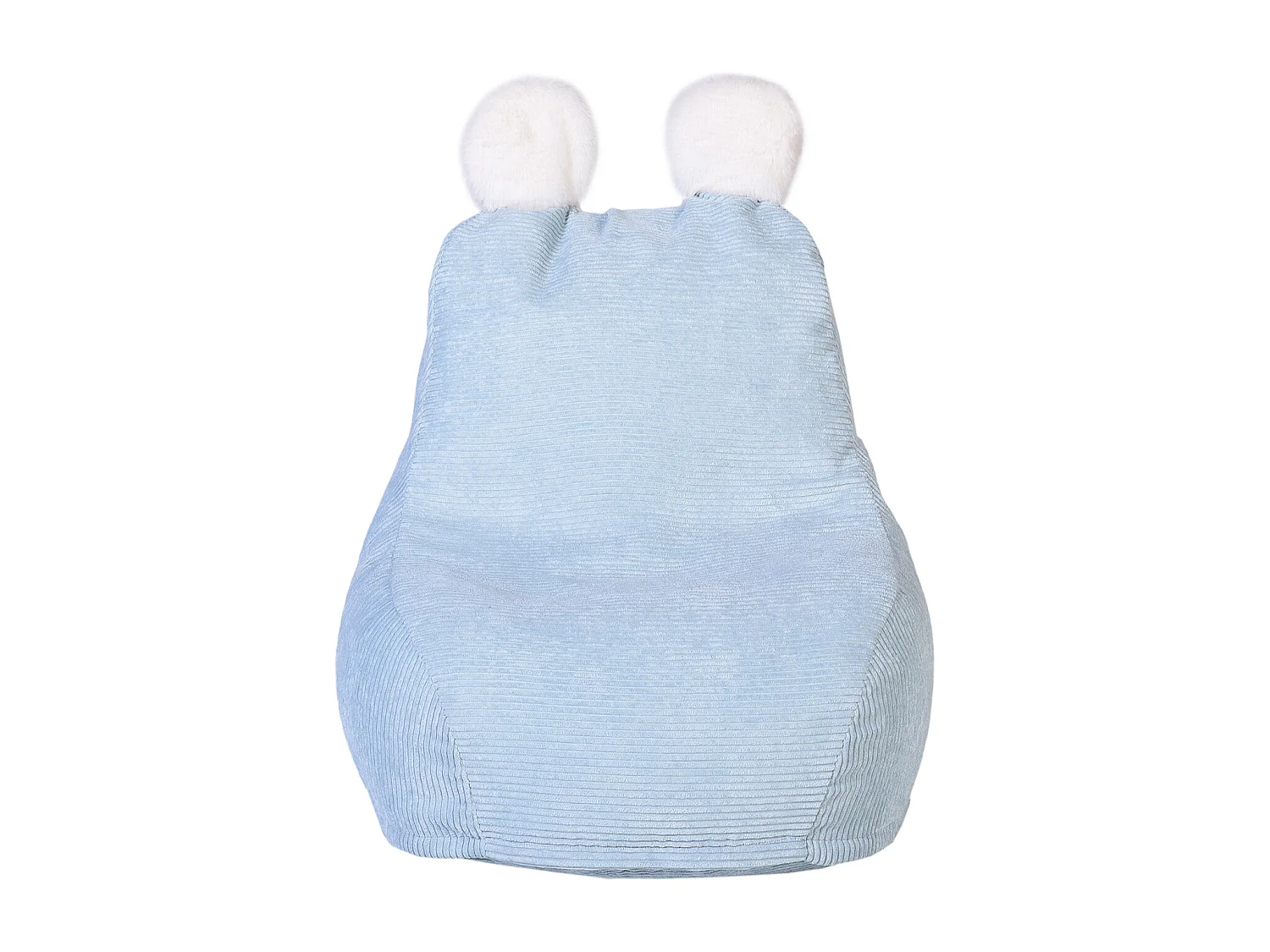 Fauteuil Poire Enfant Bleu Ted