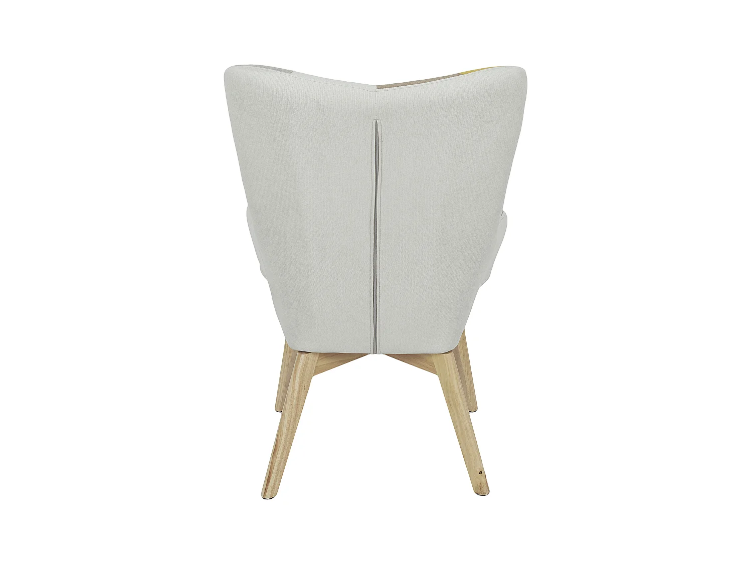 Fauteuil Helsinki Patchwork Jaune Jaune