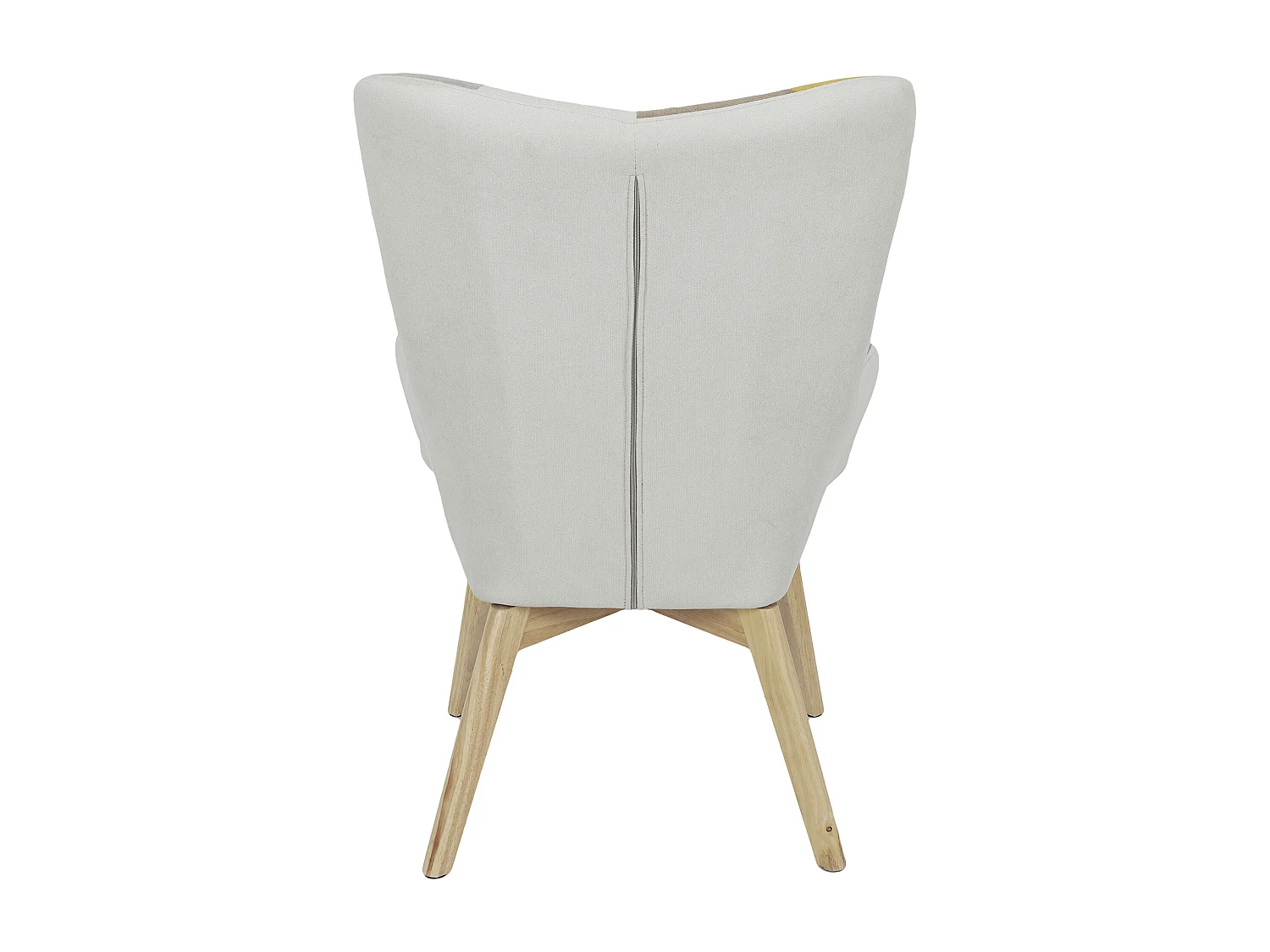 Fauteuil Helsinki Patchwork Jaune Jaune