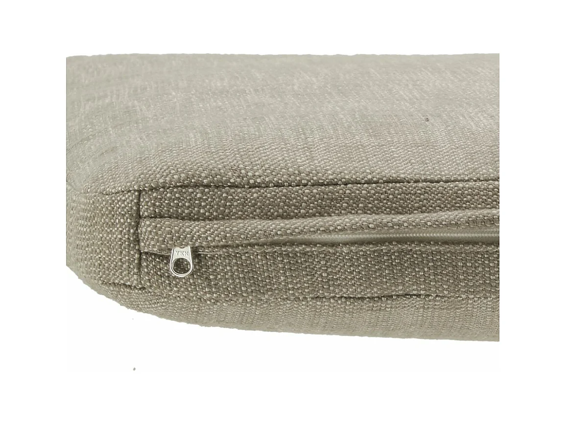 Fauteuil rond en poelet gris Talang