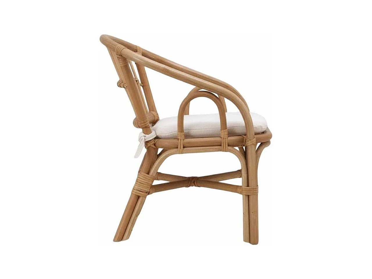 Fauteuil enfant en rotin Teo