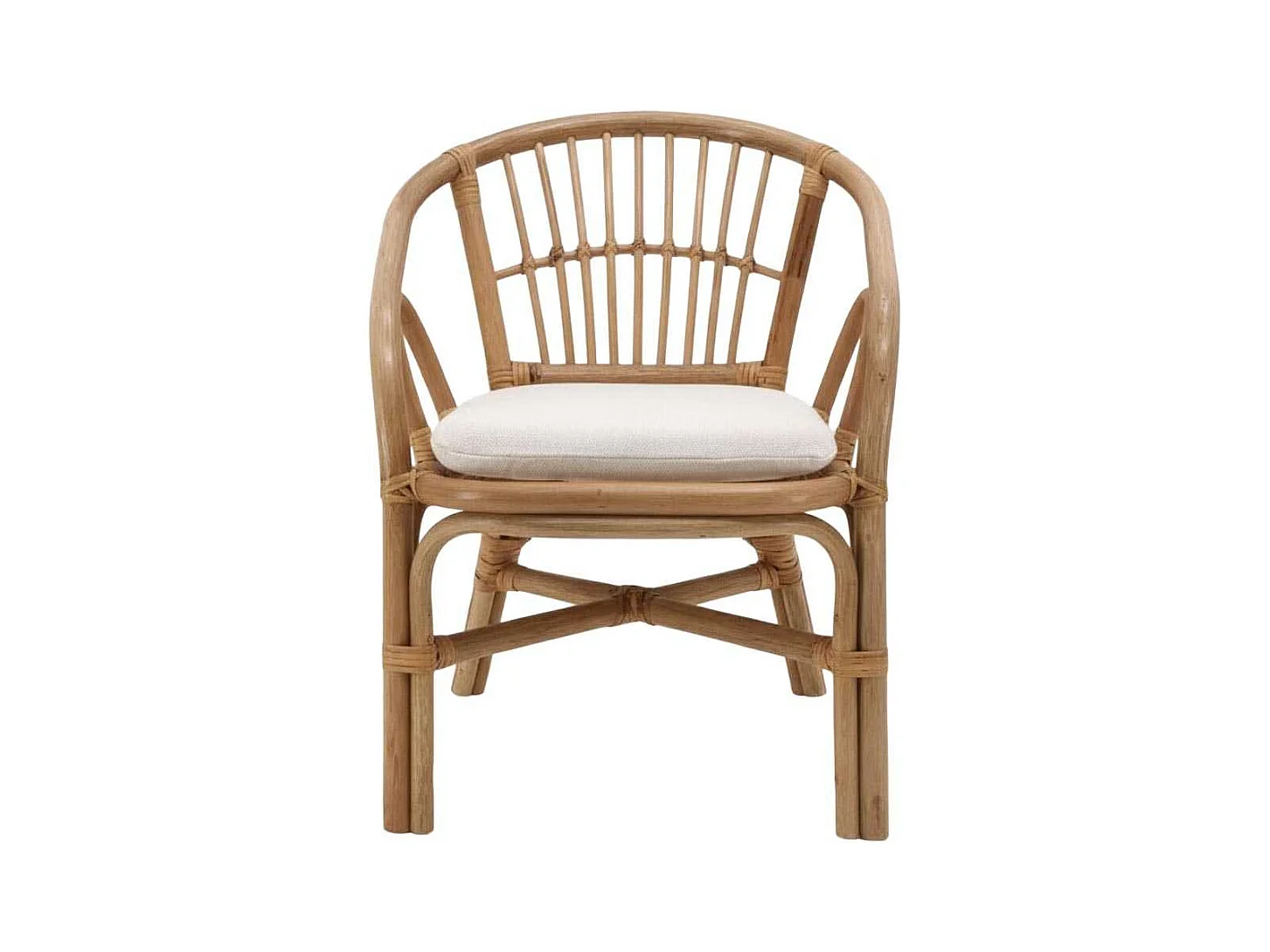 Fauteuil enfant en rotin Teo