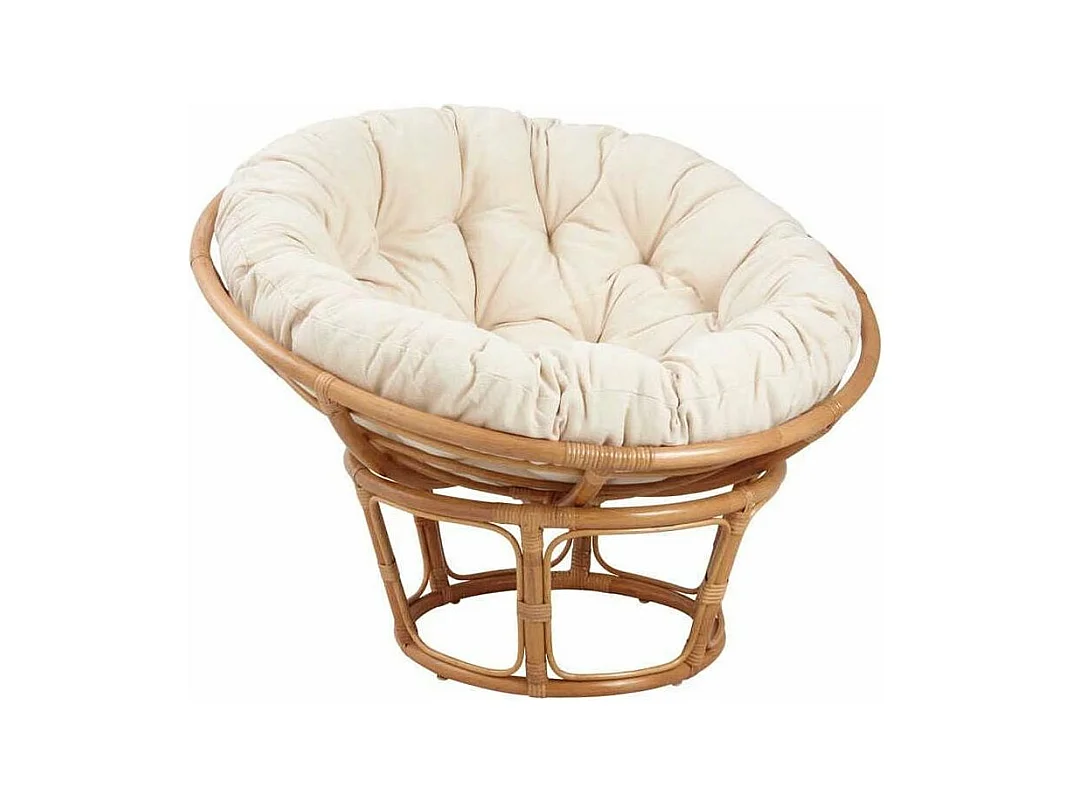 Coussin pour fauteuil papasan