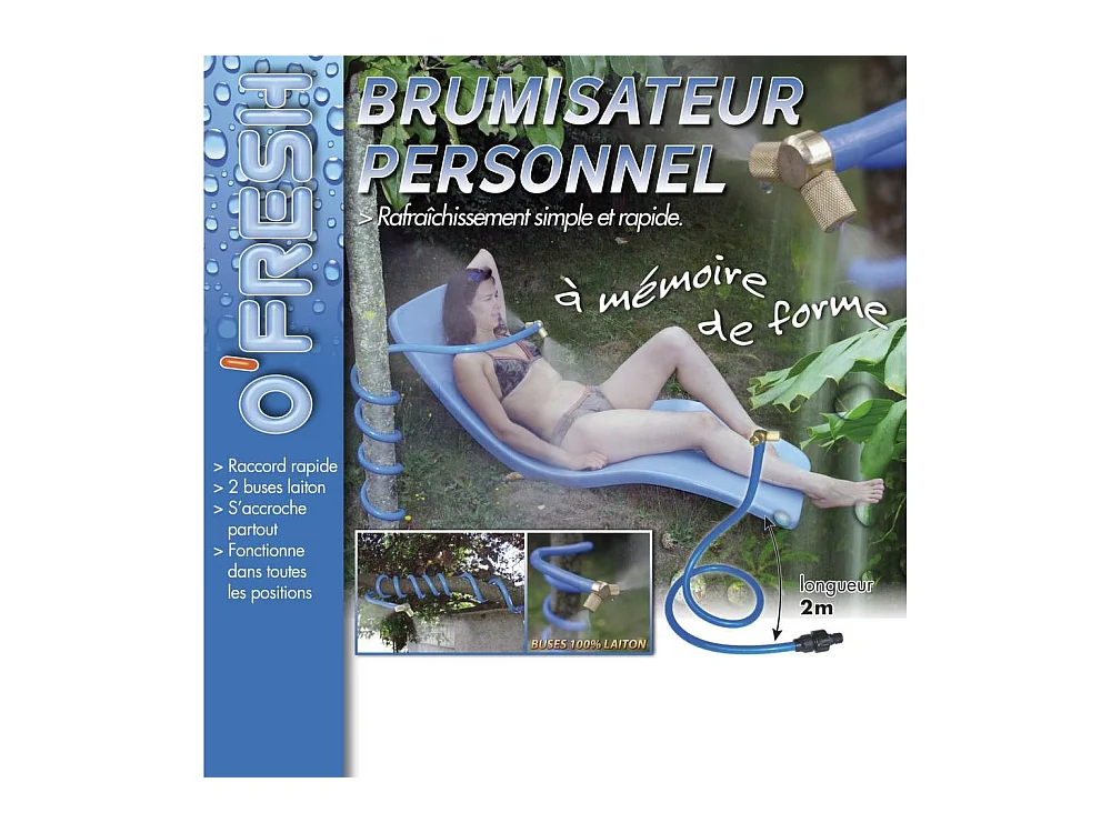 Irroratore personale Cobra a 2 ugelli da 2 metri