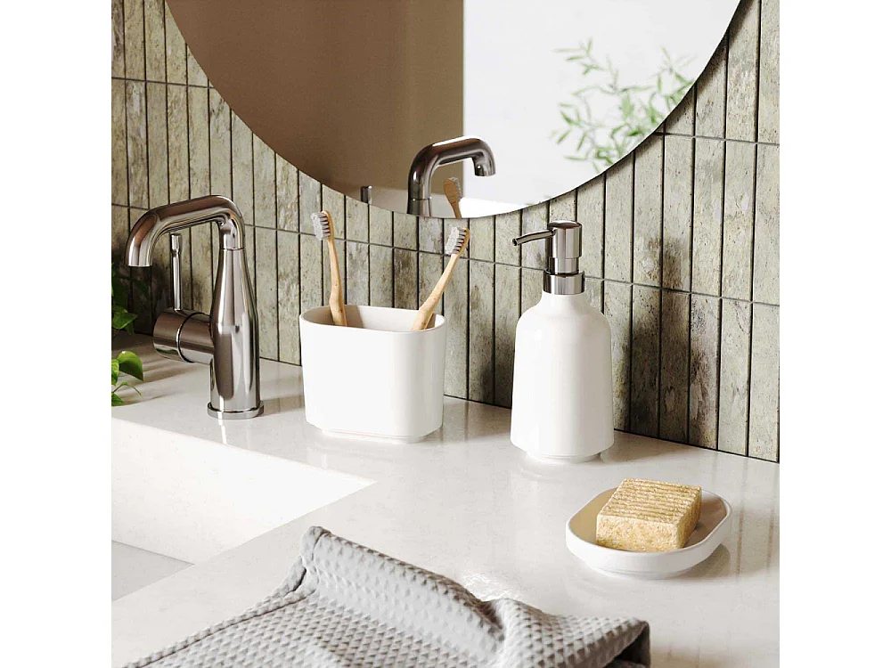 Porte brosse à dents en mélaminé Step