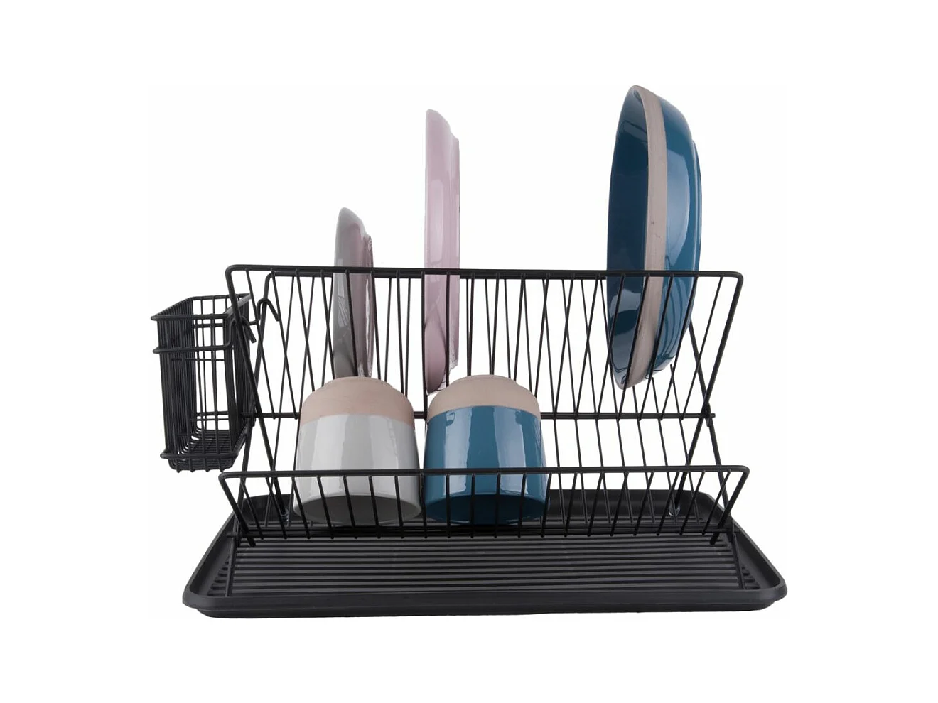 Estante metálico para platos Estante