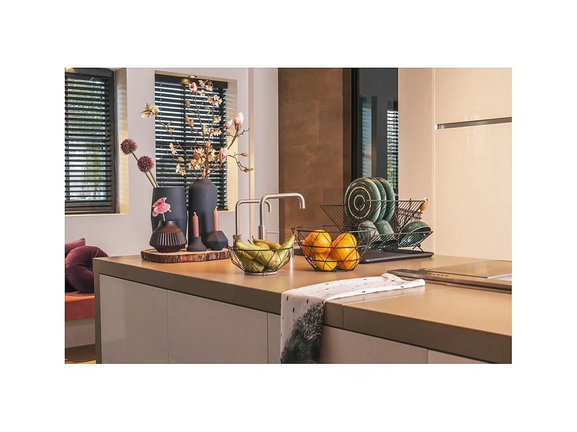 Estante metálico para platos Estante