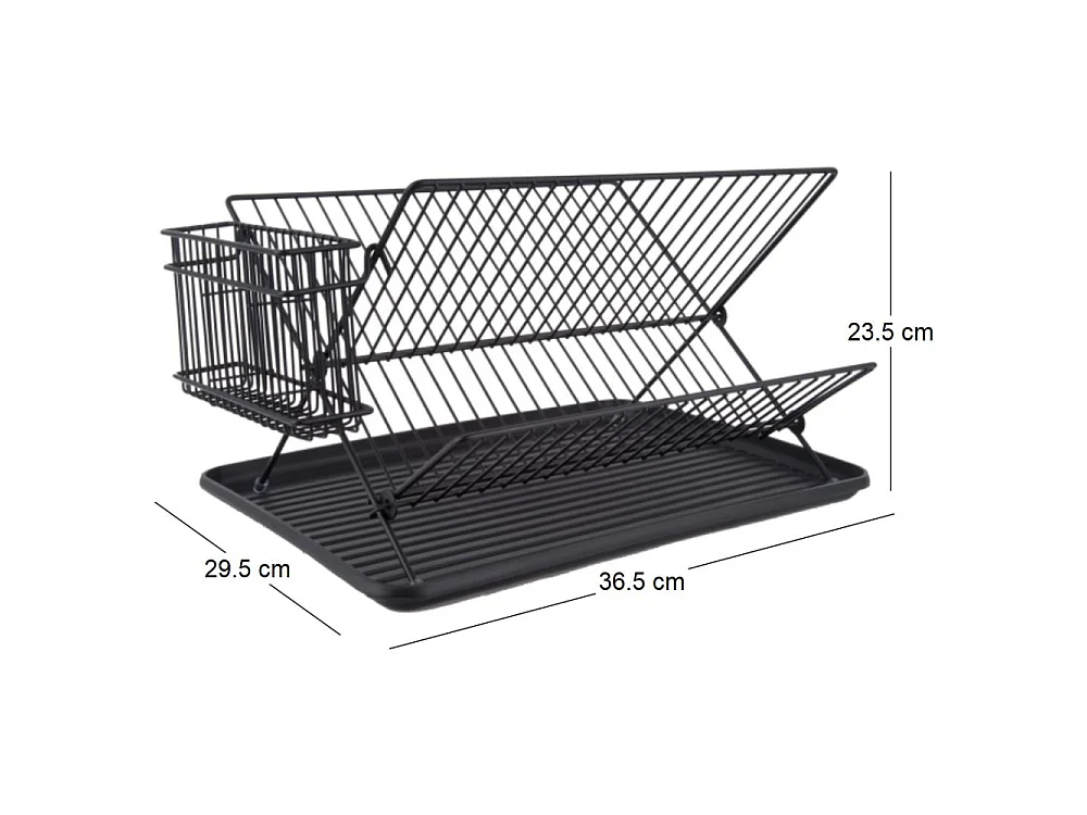 Estante metálico para platos Estante