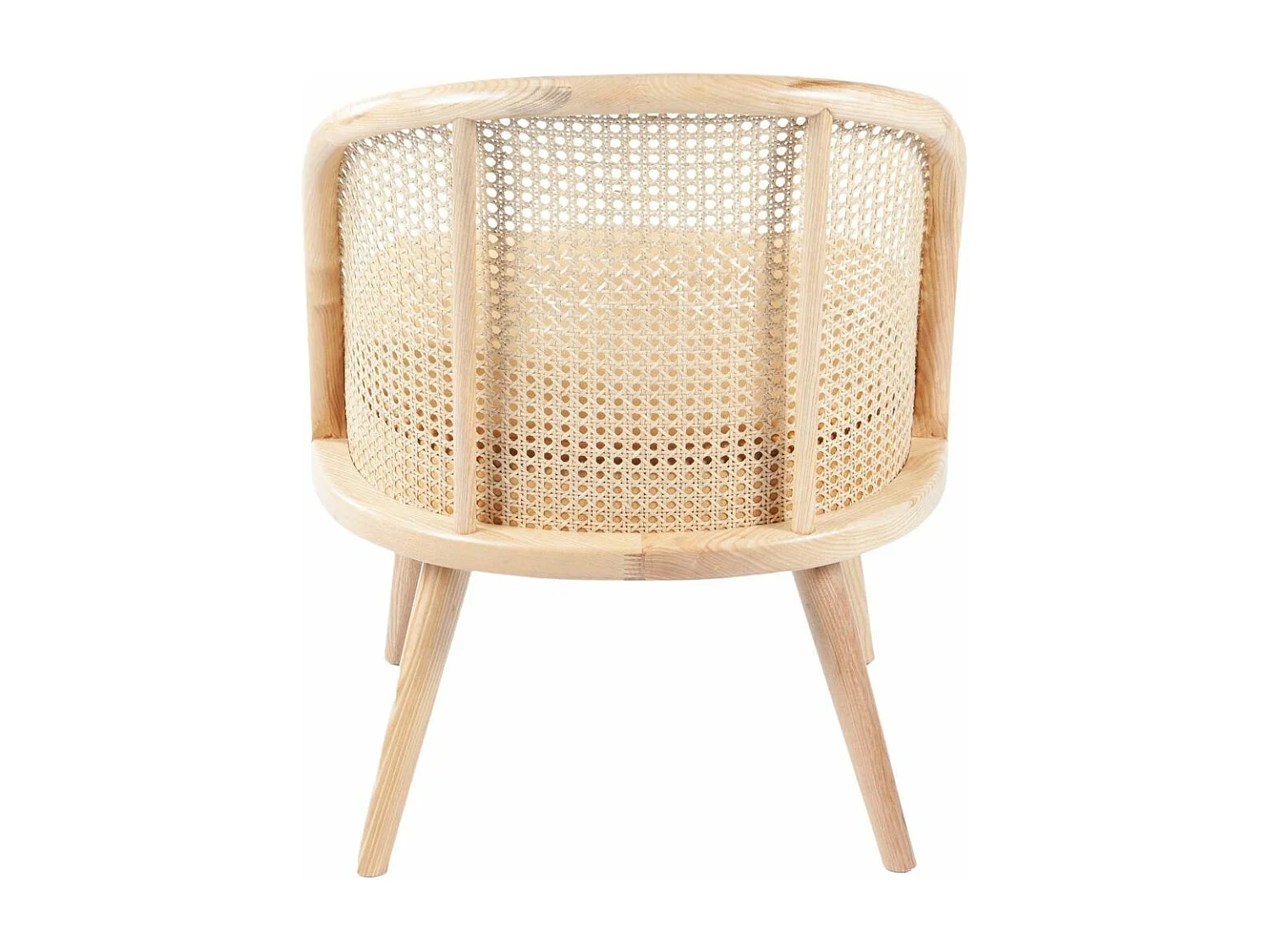 Fauteuil cosy effet velours Gaspard