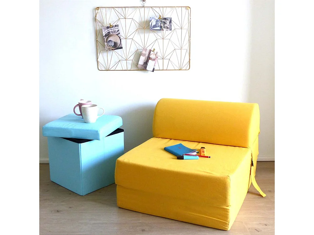 Chauffeuse unie en coton