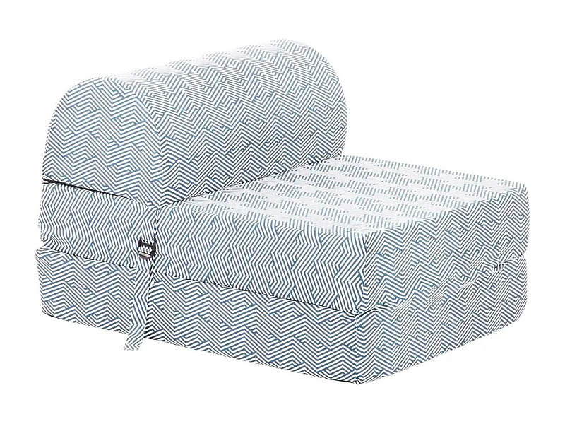 Chauffeuse en coton Chevron