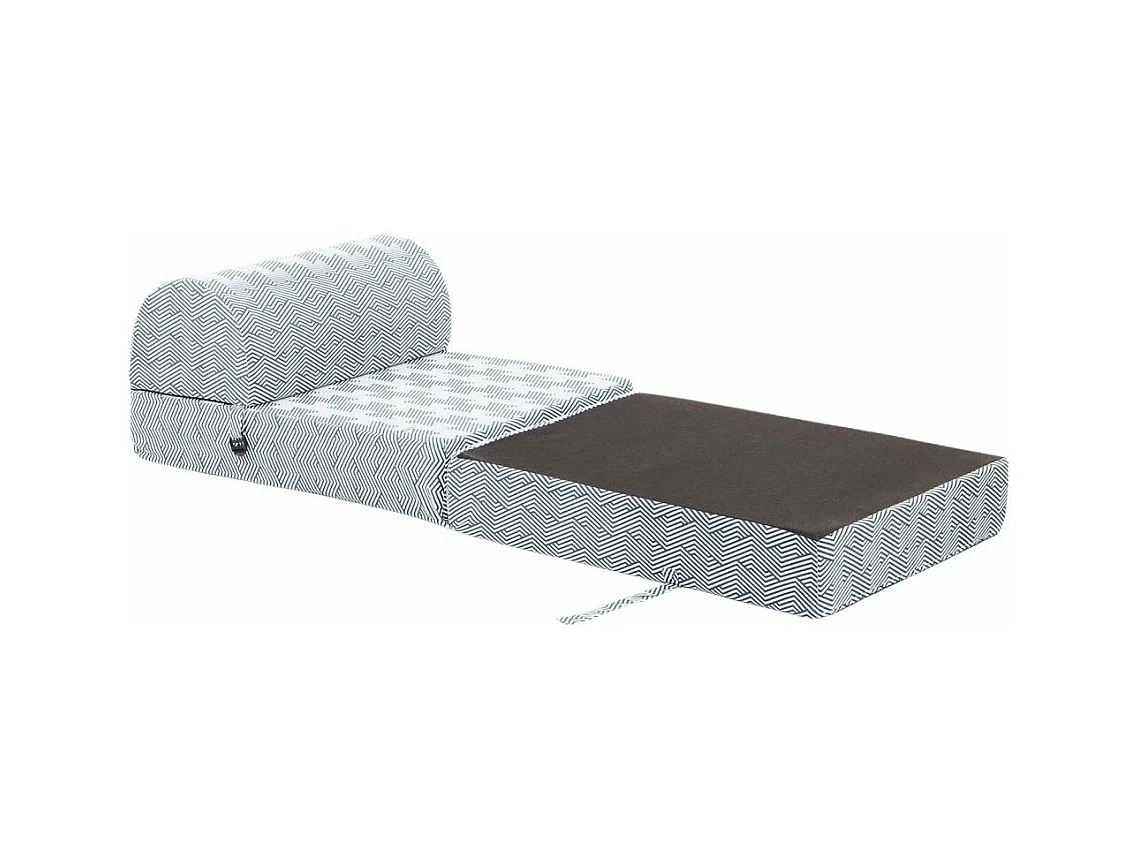 Chauffeuse en coton Chevron