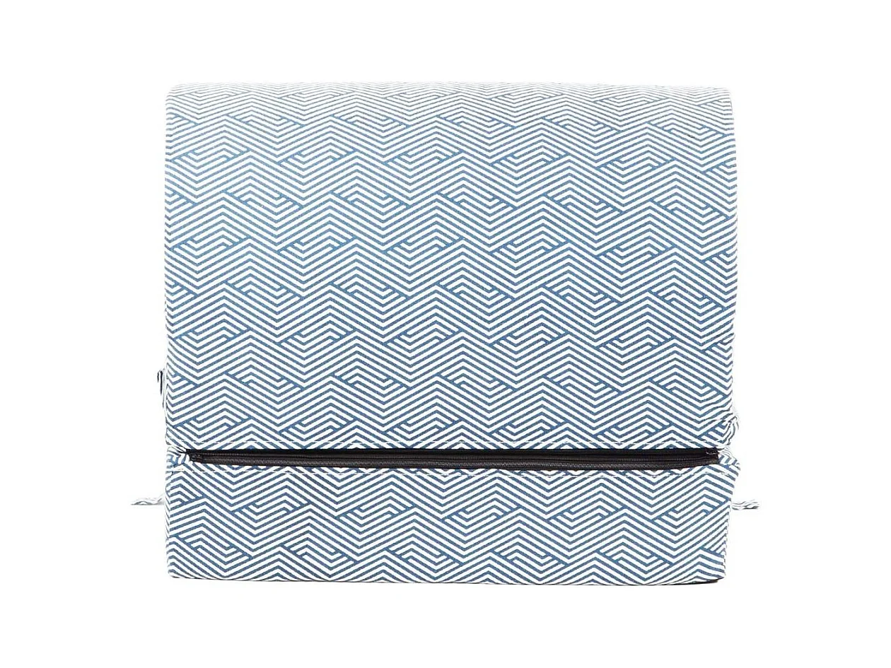 Chauffeuse en coton Chevron