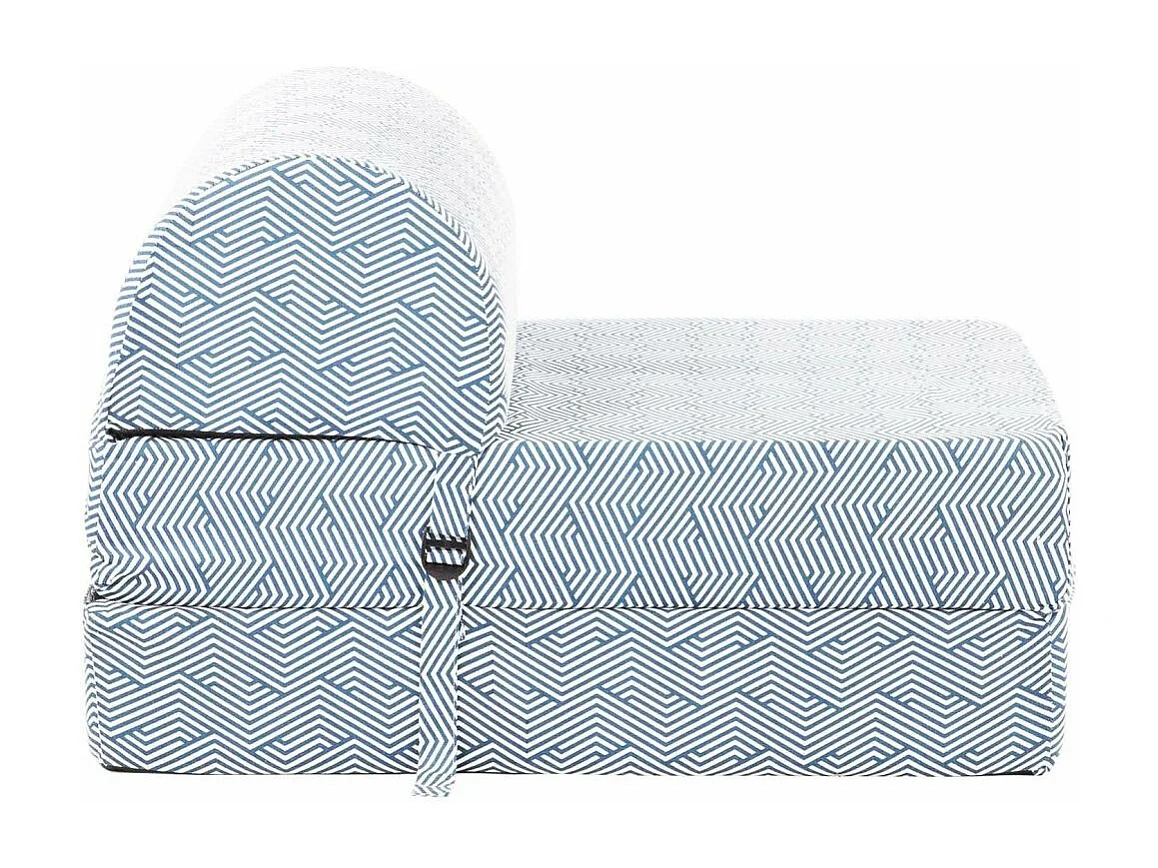 Chauffeuse en coton Chevron