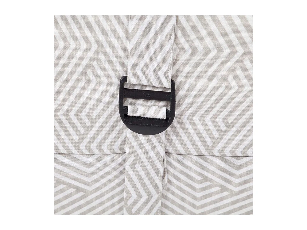 Chauffeuse en coton Chevron