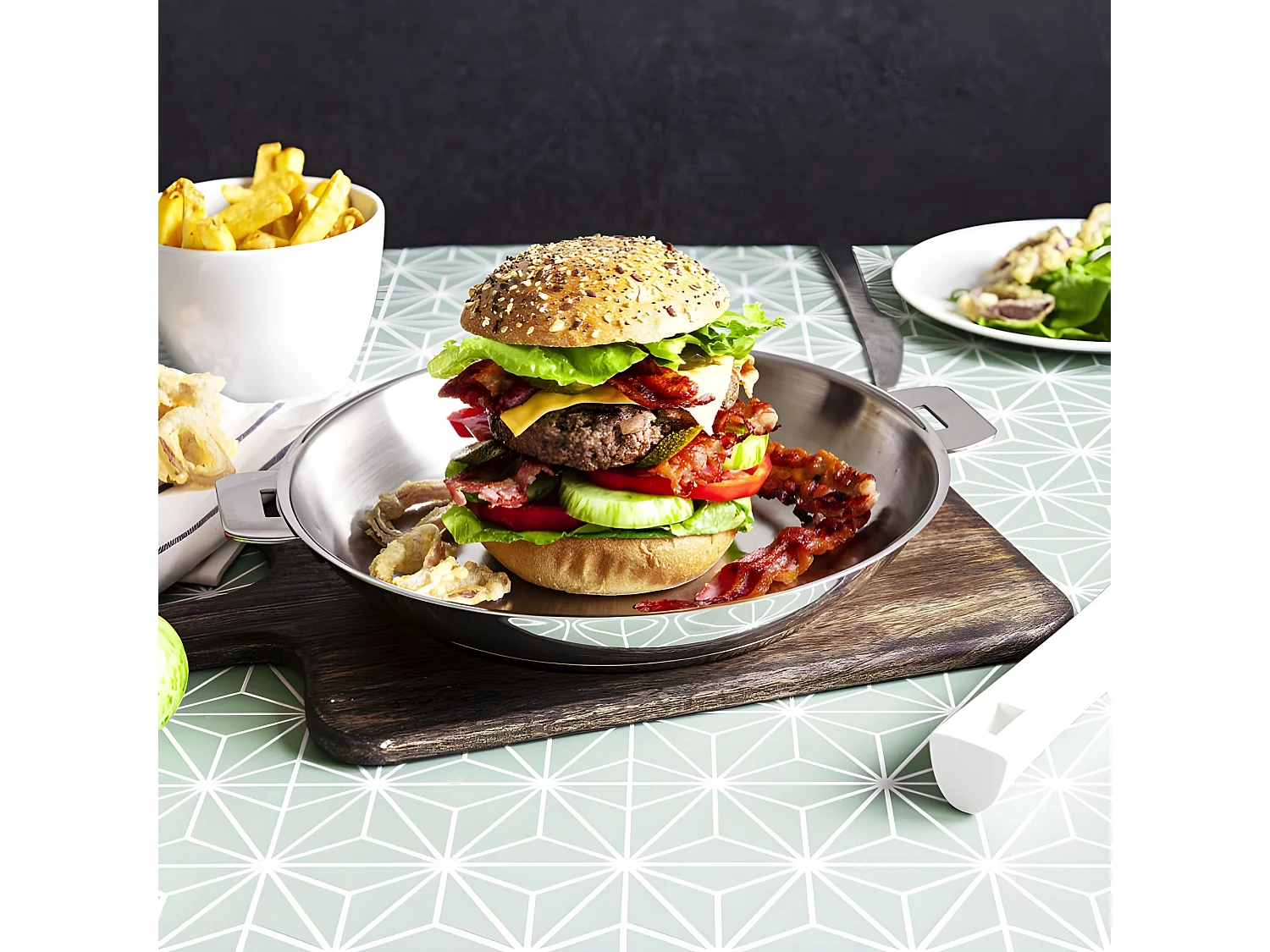 Poêle inox Mutine 22 cm