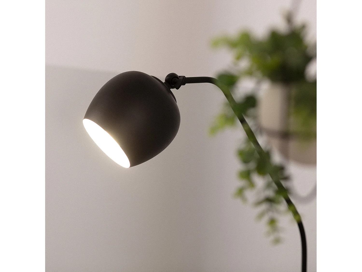 Lampe Murale Orientable Métal Bando Noir