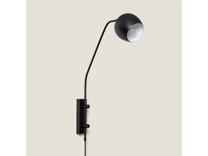 Lampe Murale Orientable Métal Bando Noir