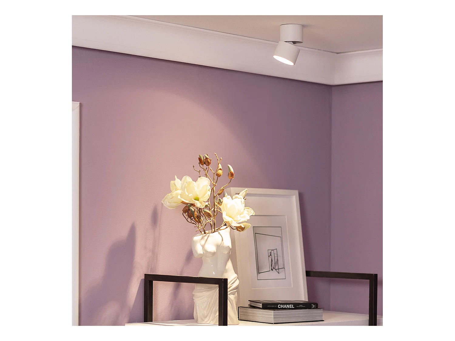 Applique LED Aluminium Ronde New Onuba 7W Blanche 4000K Blanc neutre