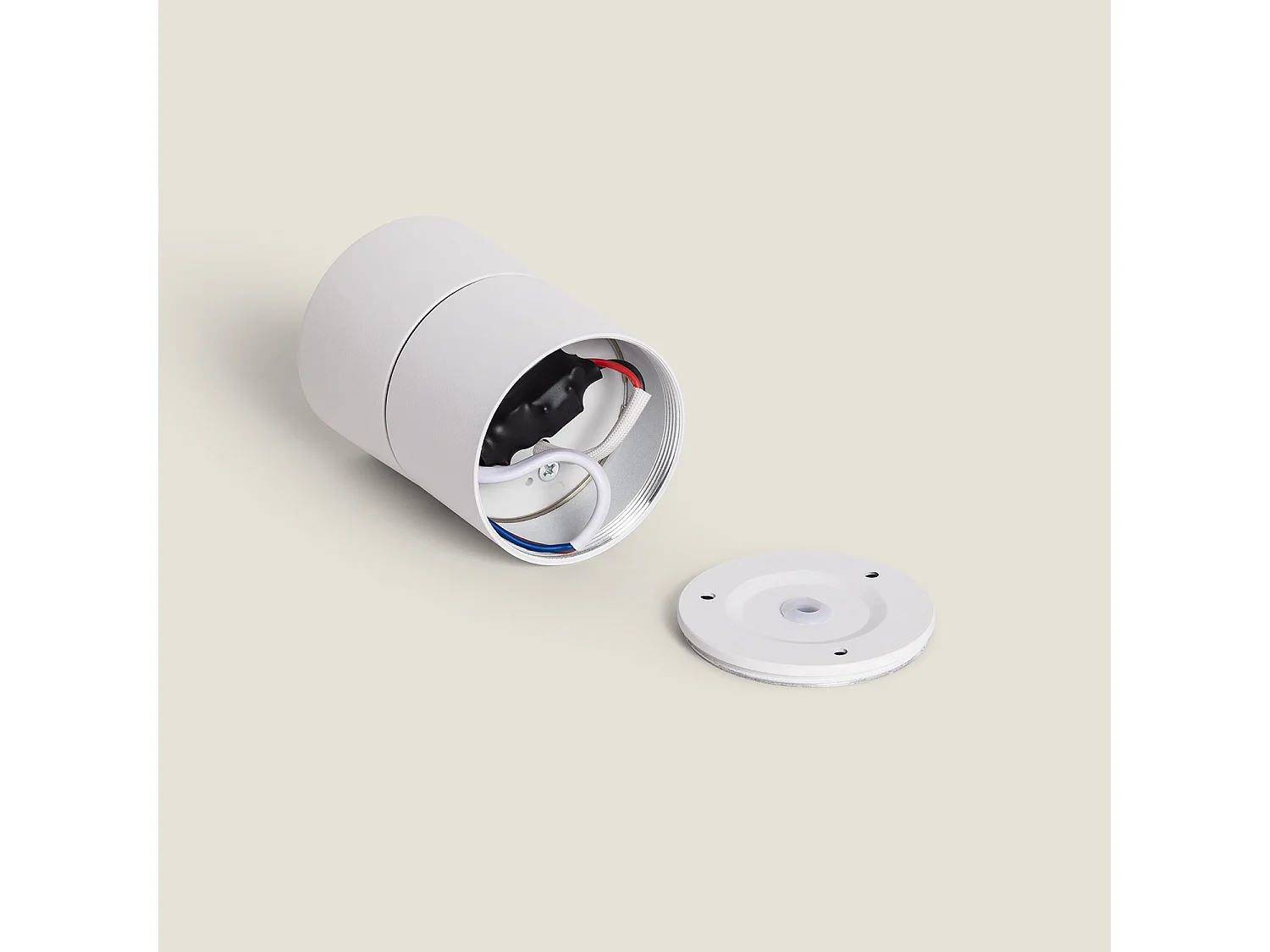 Aplique LED 7W Aluminio Circular Blanco New Onuba 4000K Blanco Neutro