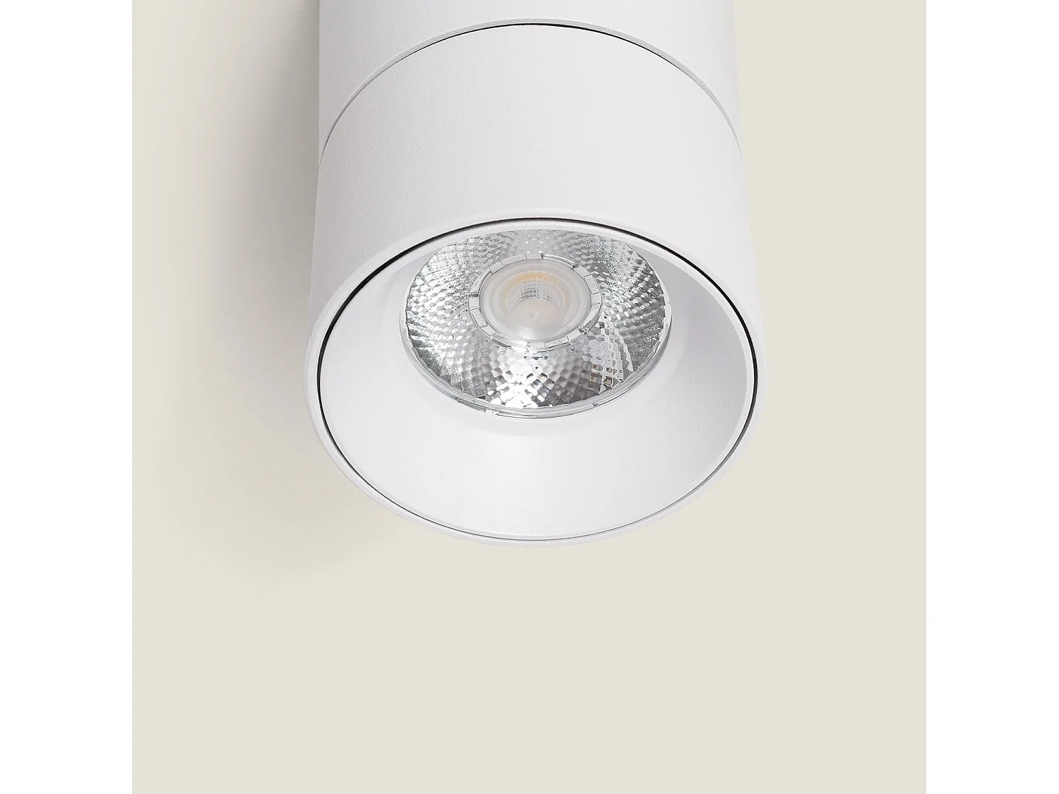 Applique LED Aluminium Ronde New Onuba 7W Blanche 4000K Blanc neutre