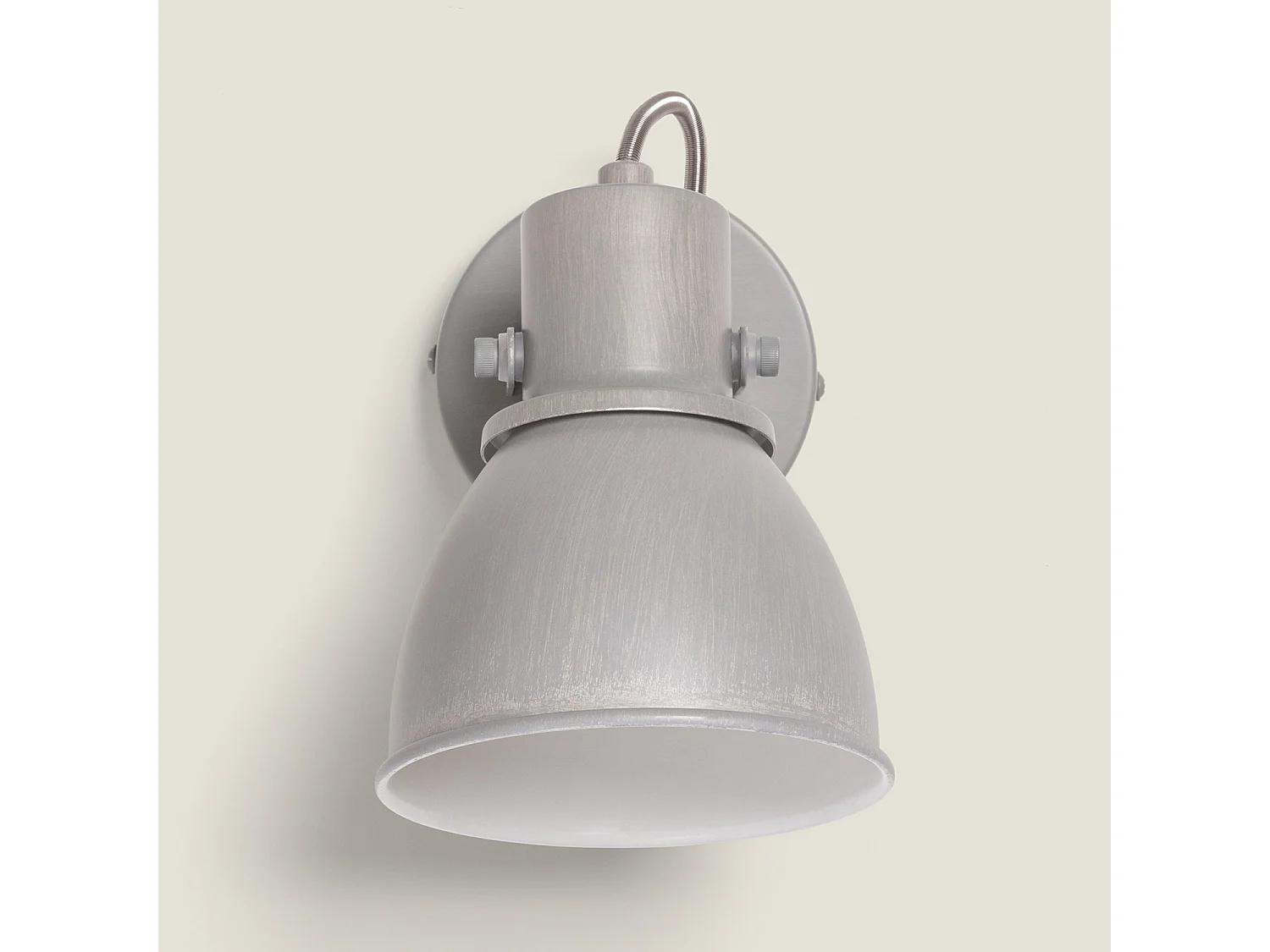 Lampe Murale Orientable Aluminium Emery 1 Spot  Gris