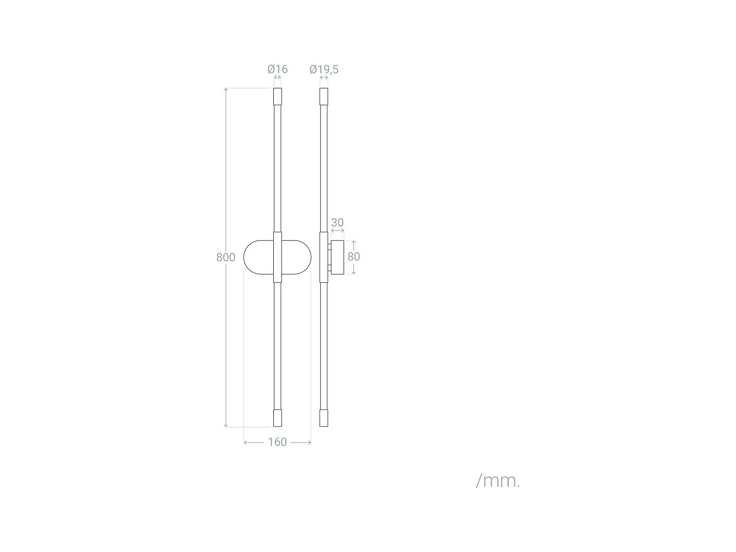 Applique da Parete LED 11W Metallo InterLight Oro