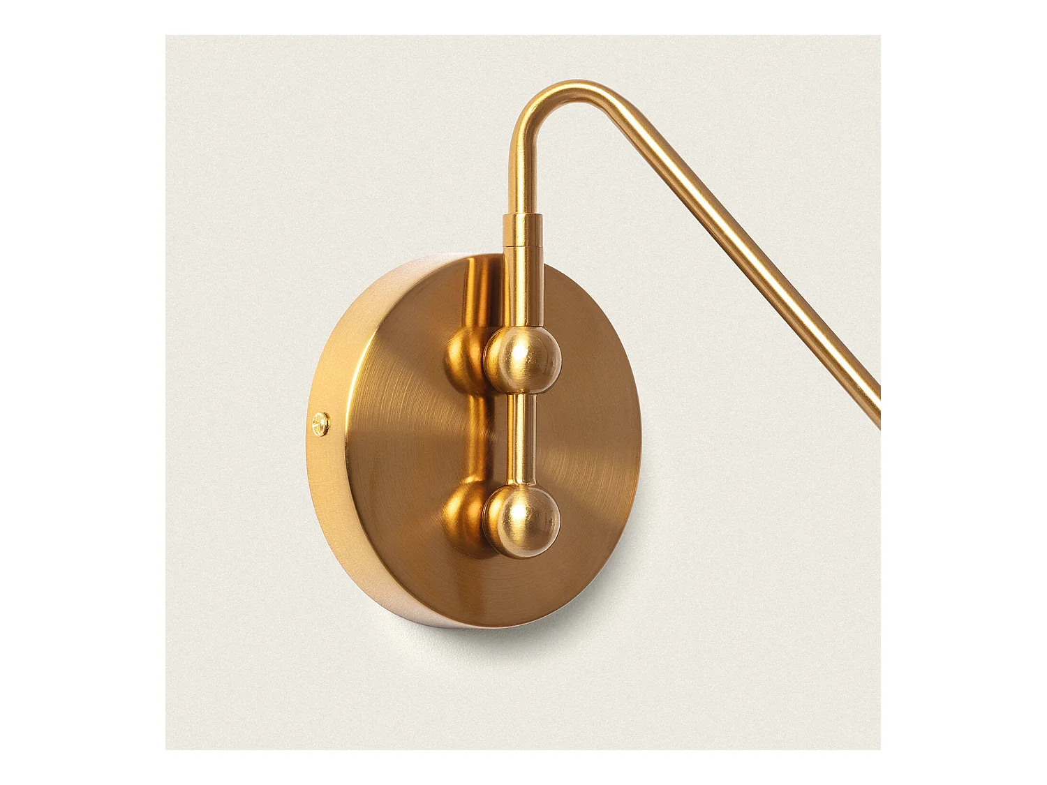 Lámpara de Pared Articulable Metal Cyclone Dorado