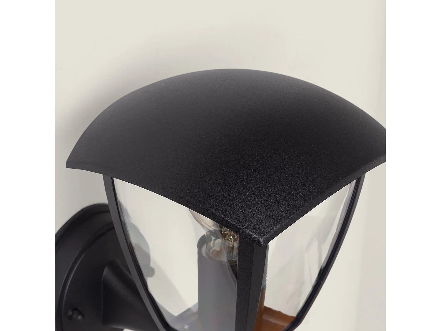 Lampe Murale Extérieure Aluminium Bras Inférieur Nasca Noir