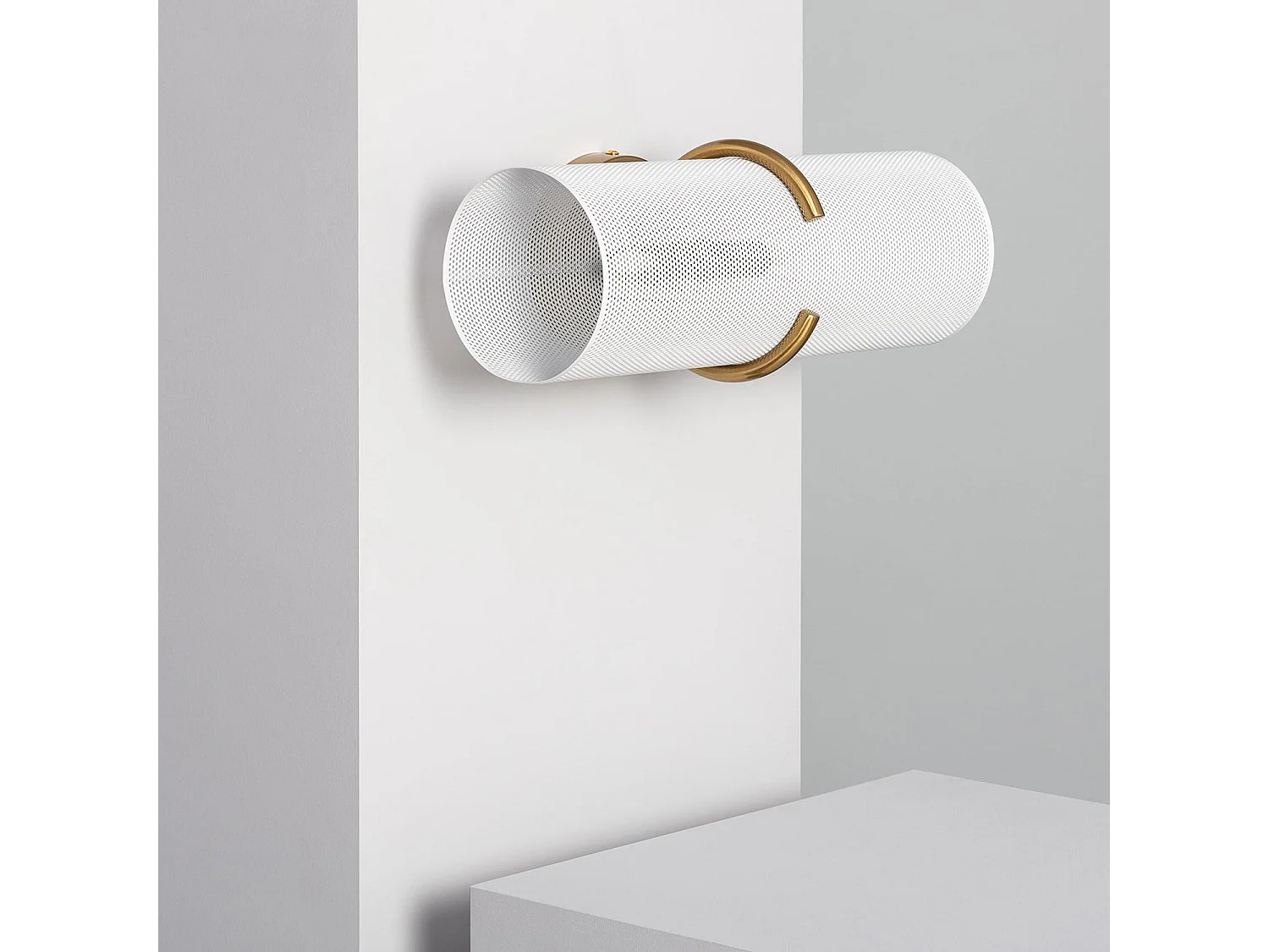 Aplique de Pared de Metal Daily Dorado