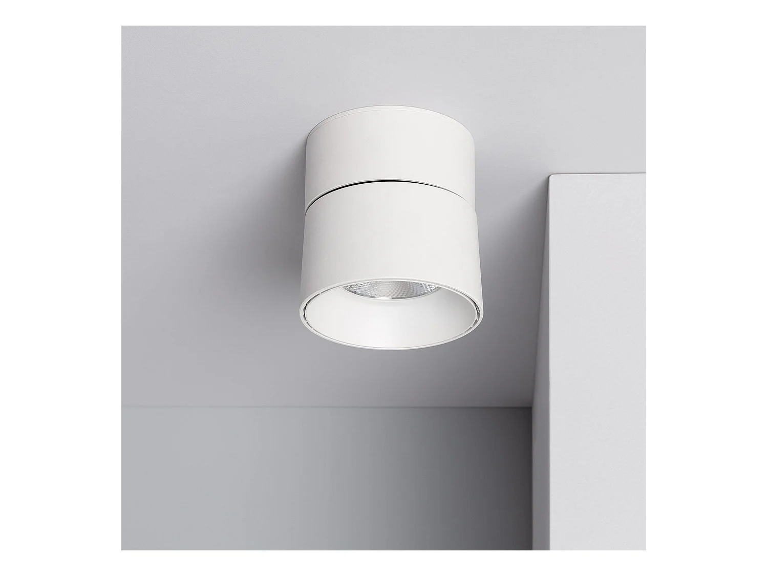 Applique LED Aluminium Ronde New Onuba 30W Blanche 2700K Blanc chaud