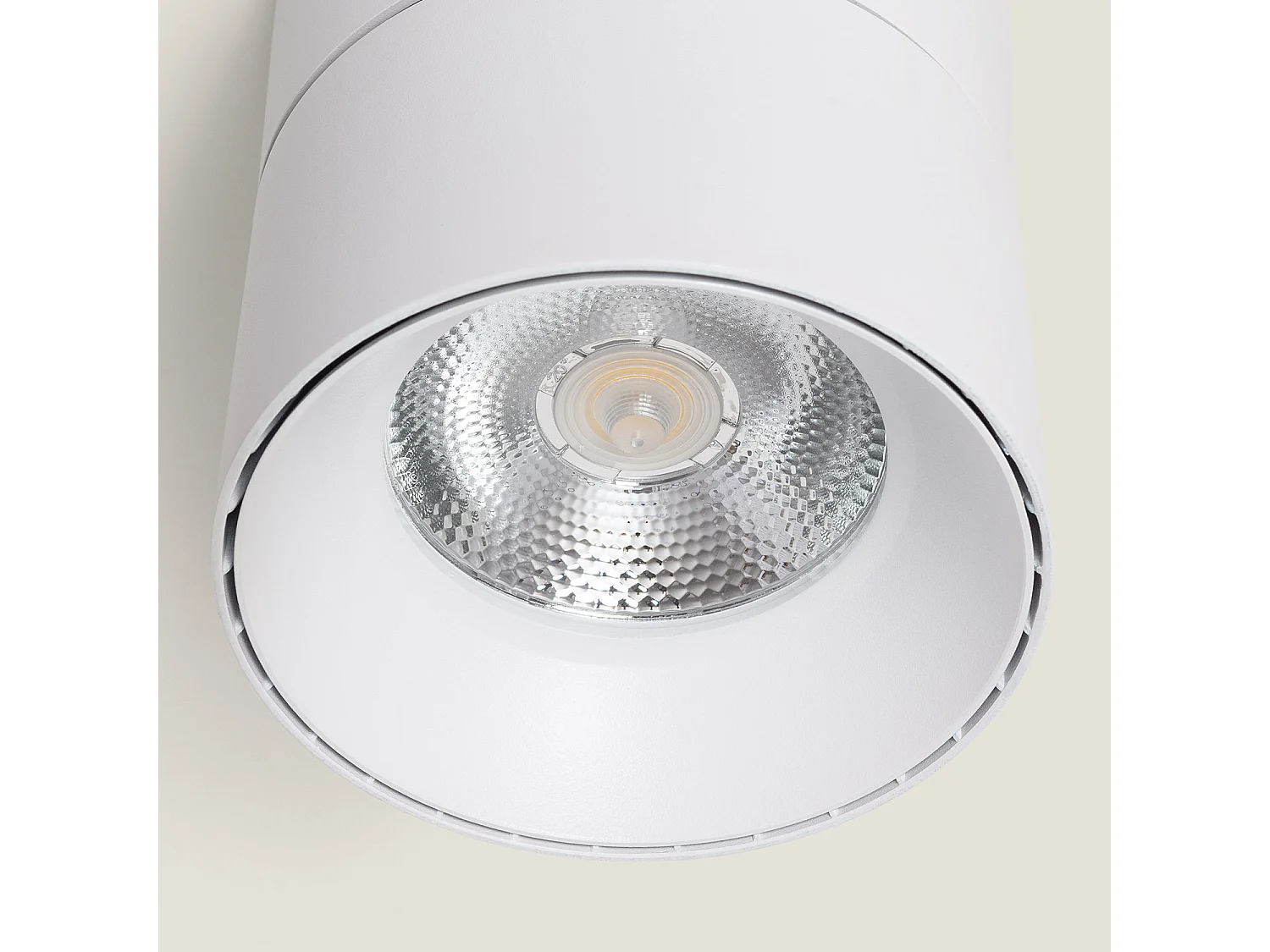 Applique LED Aluminium Ronde New Onuba 30W Blanche 2700K Blanc chaud