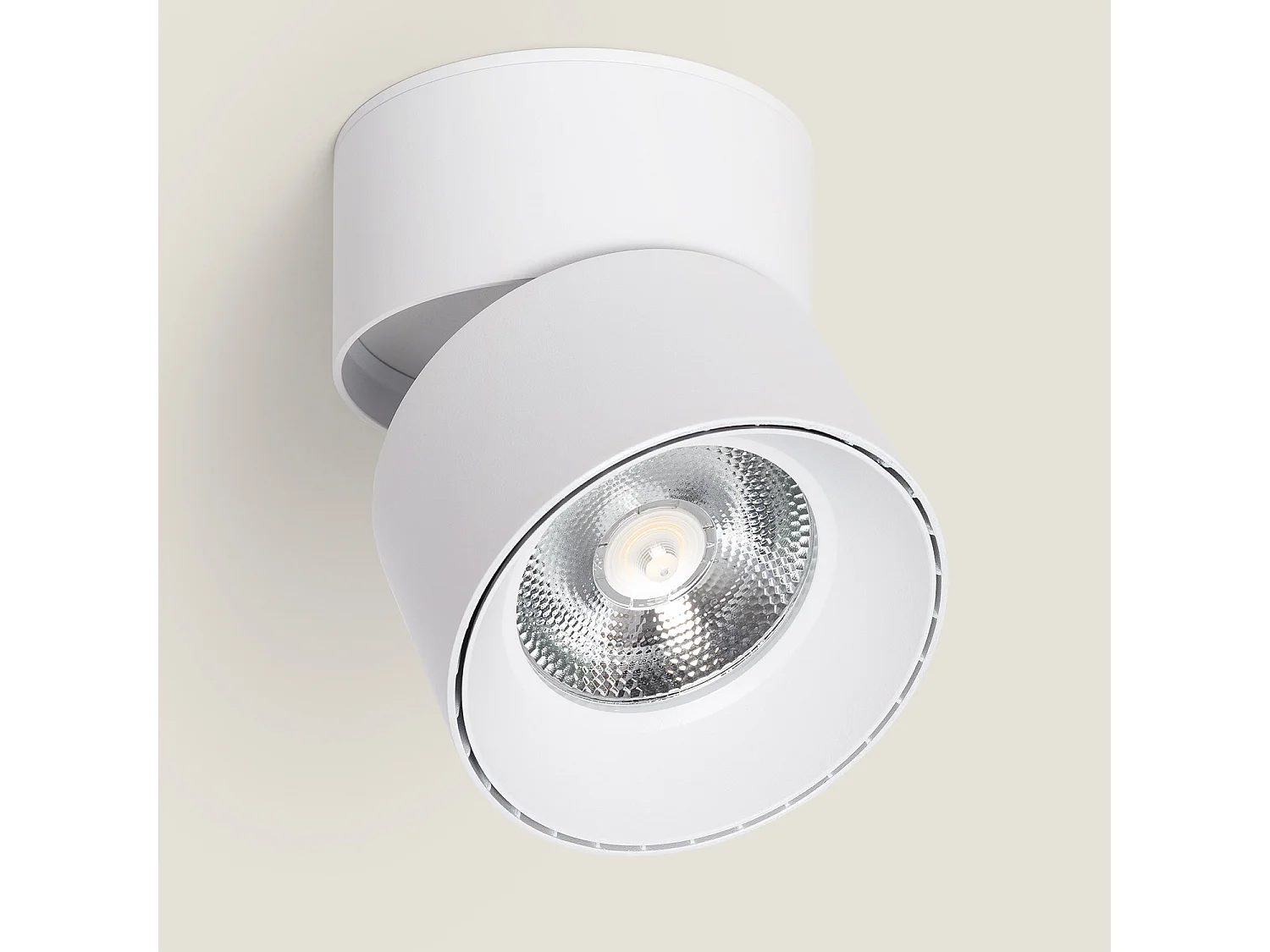 Aplique LED 30W de Aluminio Circular Blanco New Onuba 2700K Blanco Cálido