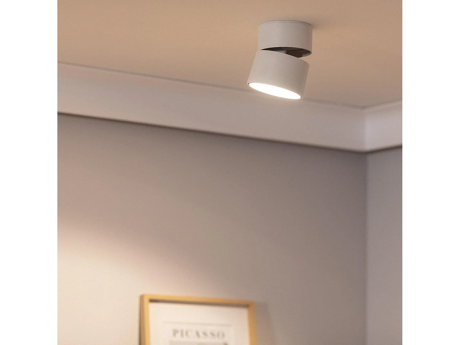 Aplique LED 30W de Aluminio Circular Blanco New Onuba 2700K Blanco Cálido