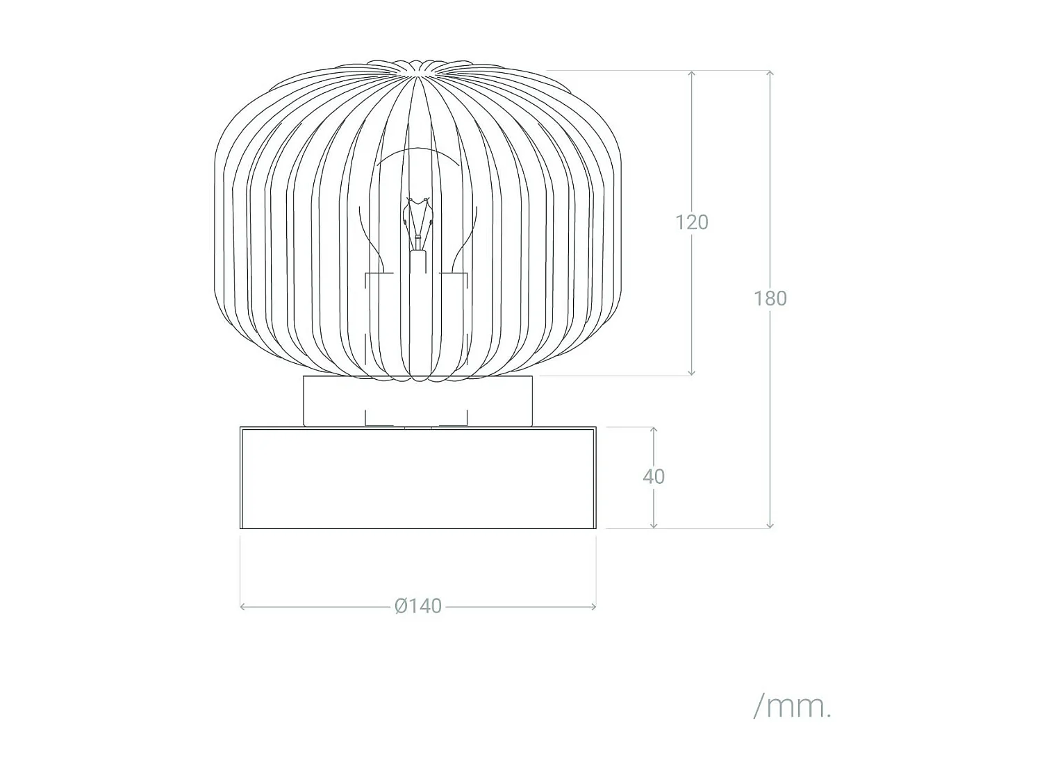 Lampe Murale Métal et Verre Windsor  Doré