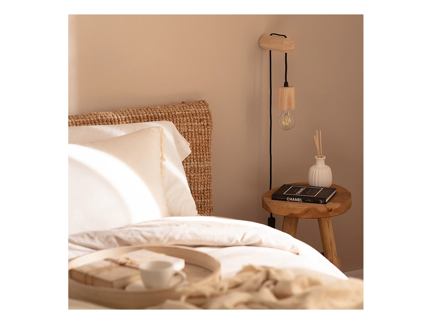 Applique da Parete Torse Naturale