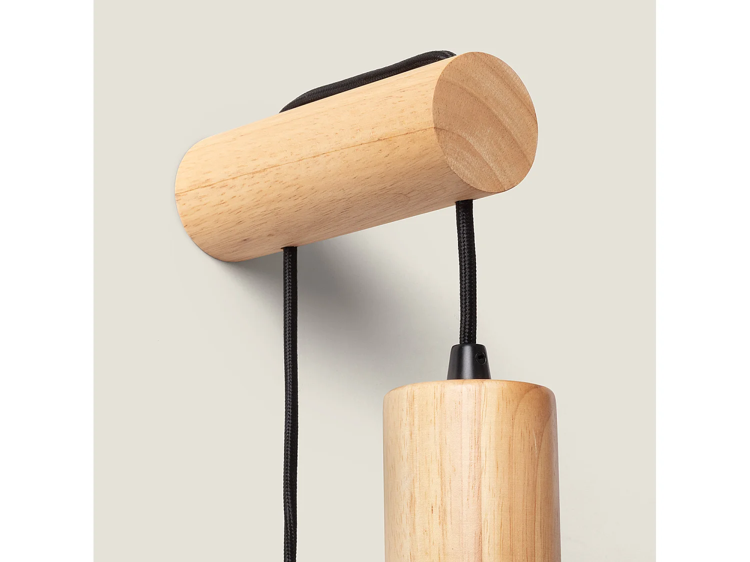 Lámpara de Pared de Madera Torse Natural