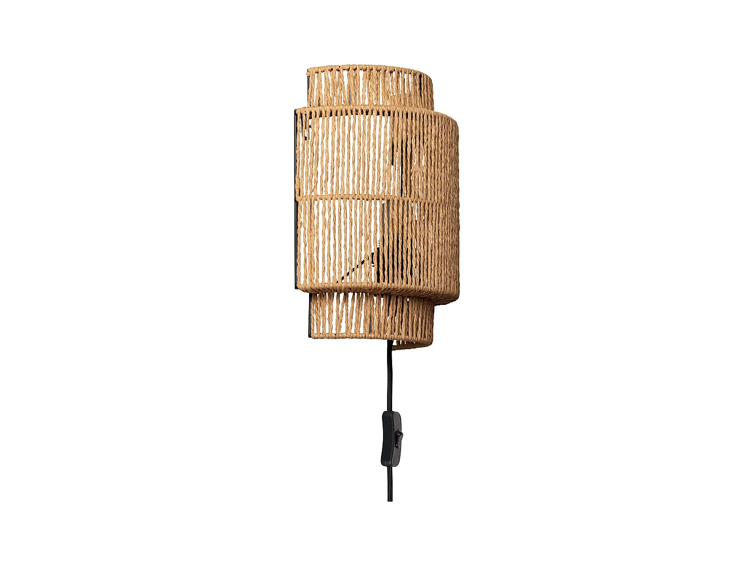 Aplique de Pared de Ratán Kirito Natural