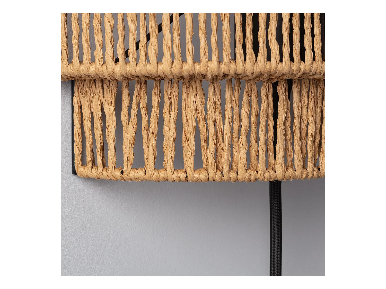 Aplique de Pared de Ratán Kirito Natural