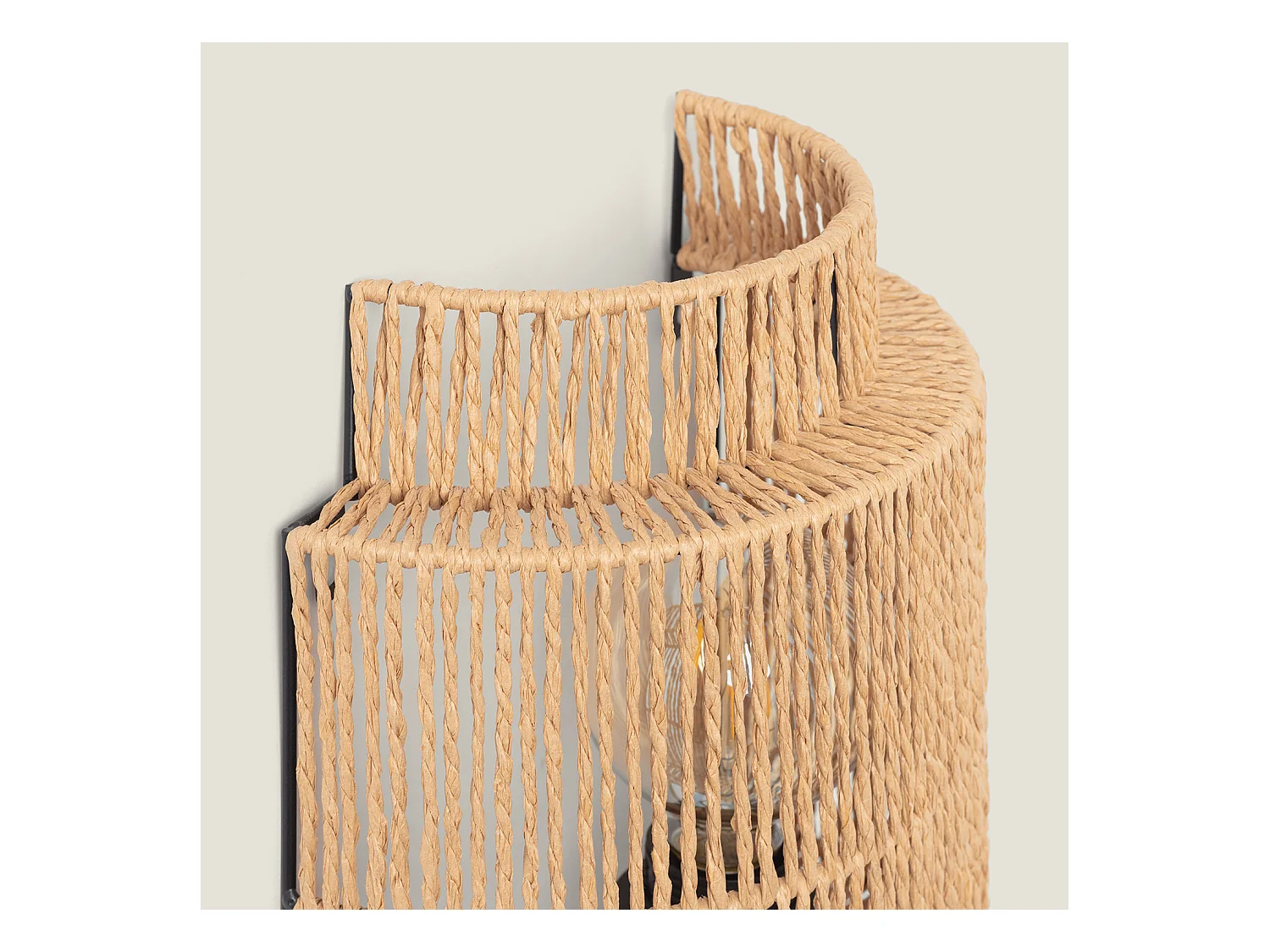 Aplique de Pared de Ratán Kirito Natural