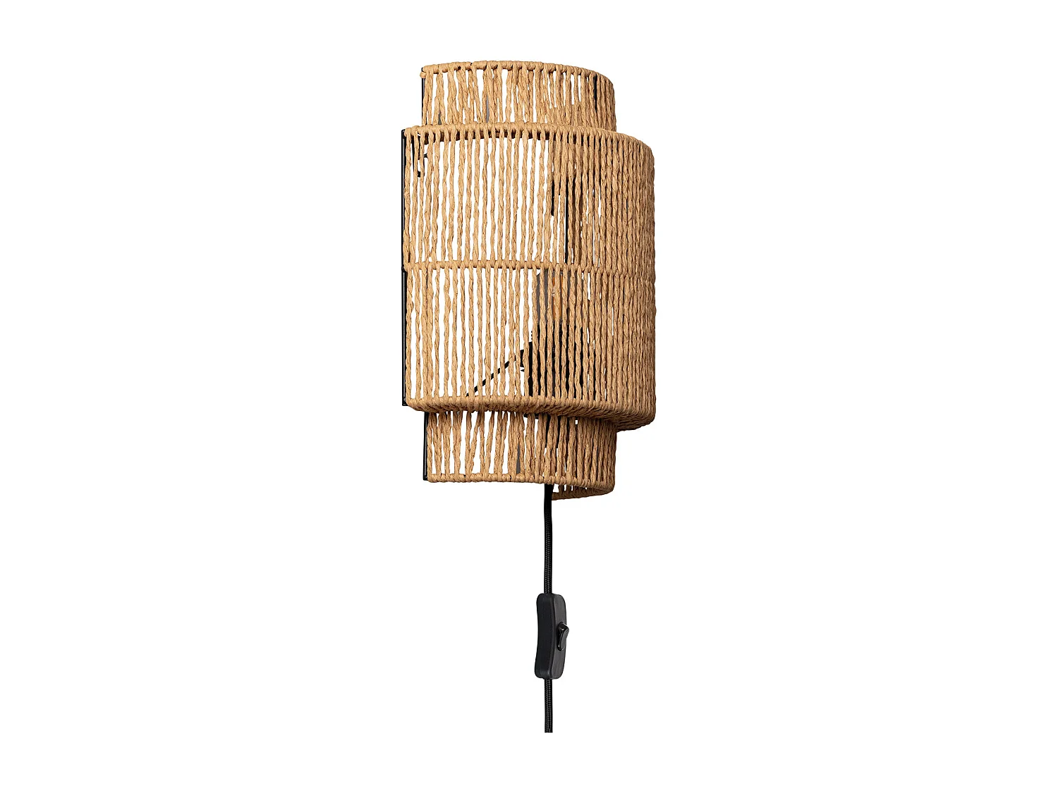 Applique Murale Rotin Kirito Naturel