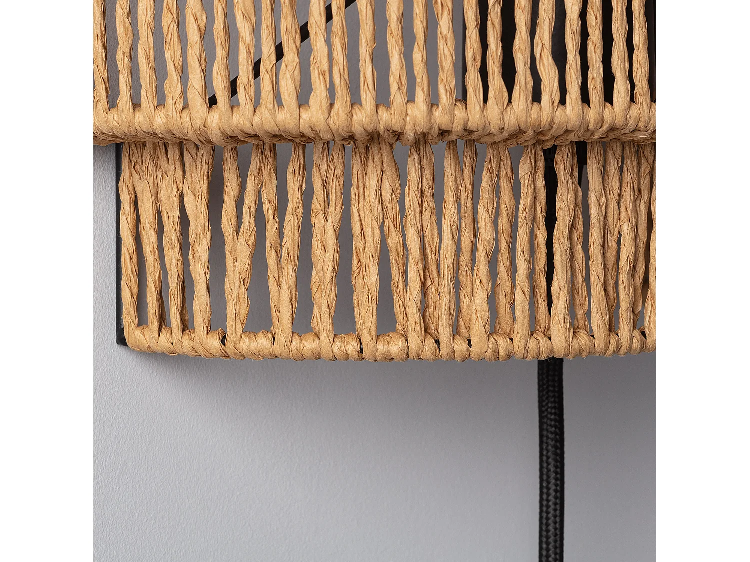 Applique Murale Rotin Kirito Naturel