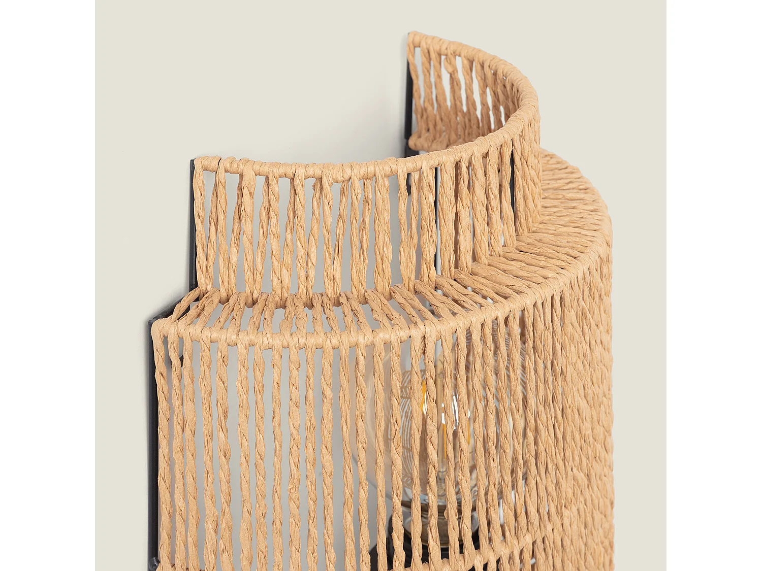 Applique Murale Rotin Kirito Naturel