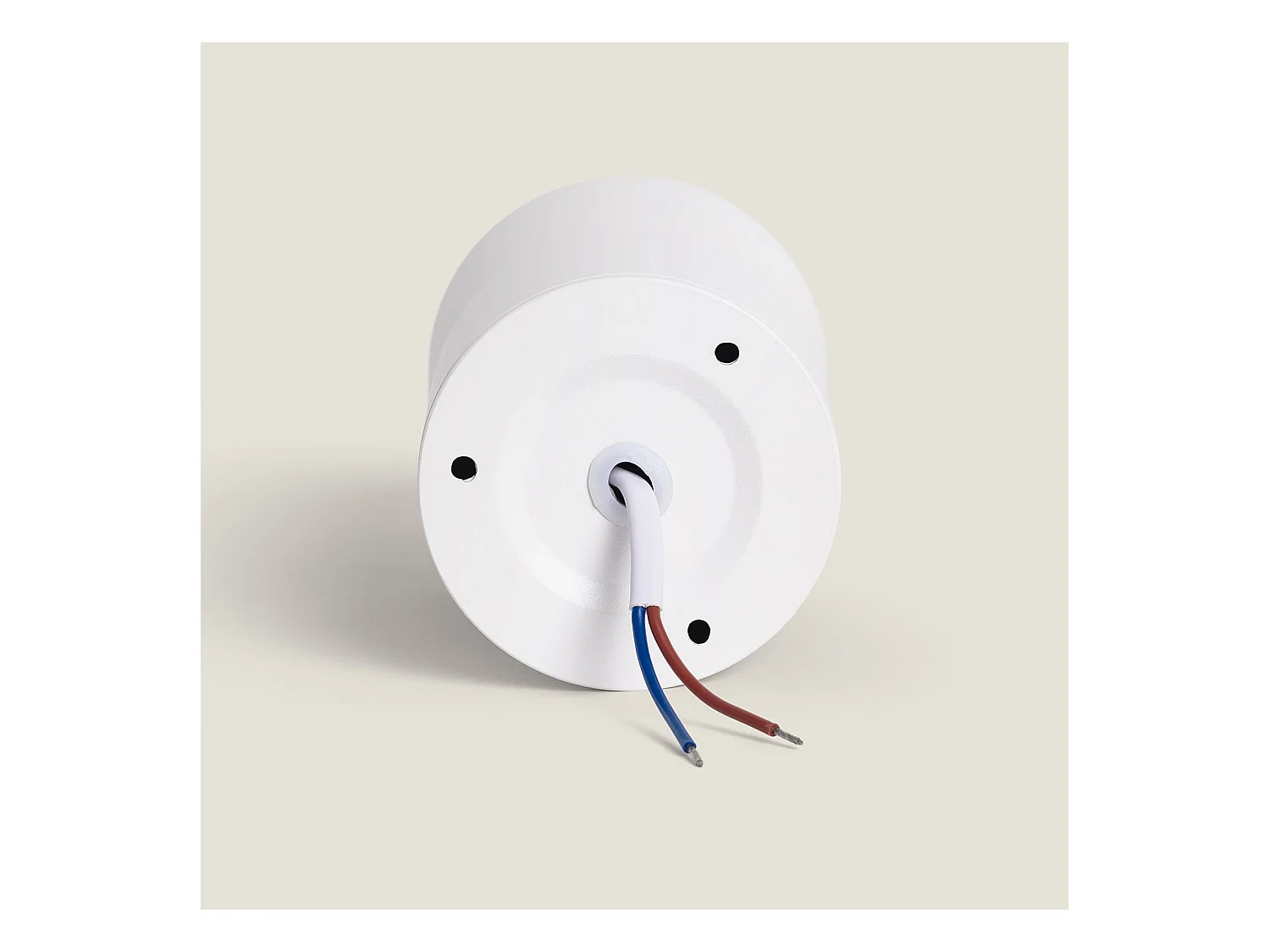 Applique LED Aluminium Ronde New Onuba 7W Blanche 5000K Blanc froid