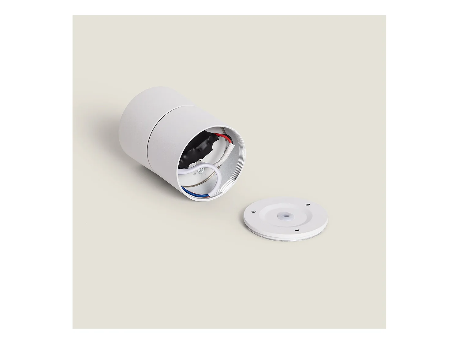 Applique LED Aluminium Ronde New Onuba 7W Blanche 5000K Blanc froid